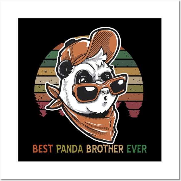 Best Panda Brother Ever Wall Art by Rosomyat